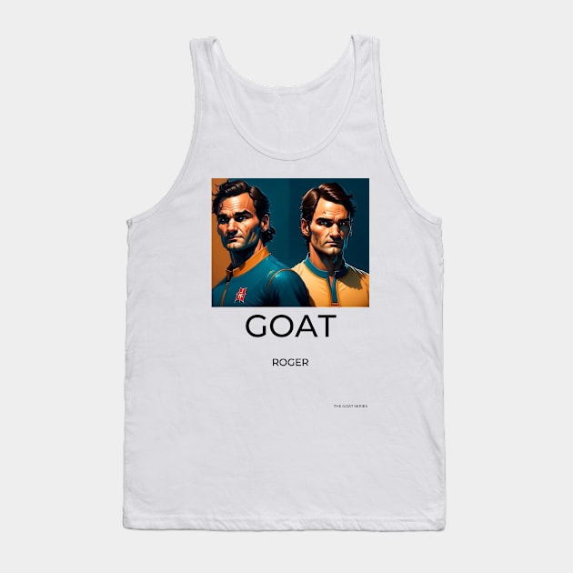 Greatest of All Times Tennis Tank Top by TheGOATSeries